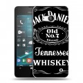 Дизайнерский пластиковый чехол для Microsoft Lumia 550 Jack Daniels