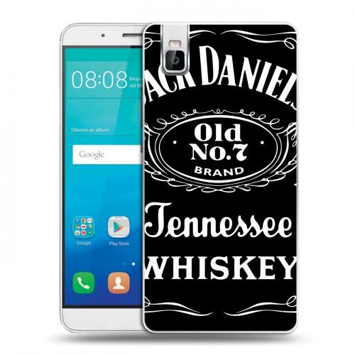 Дизайнерский пластиковый чехол для Huawei ShotX Jack Daniels