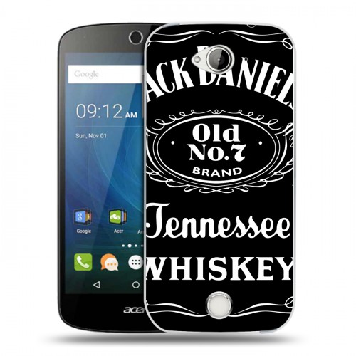 Дизайнерский силиконовый чехол для Acer Liquid Z530 Jack Daniels