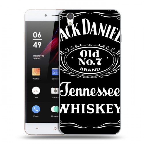 Дизайнерский пластиковый чехол для OnePlus X Jack Daniels