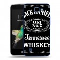 Дизайнерский пластиковый чехол для LG K4 Jack Daniels