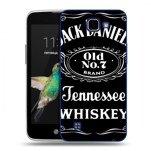 Дизайнерский пластиковый чехол для LG K4 Jack Daniels