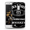 Дизайнерский пластиковый чехол для LG K8 Jack Daniels