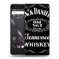 Дизайнерский силиконовый чехол для BQ Aquaris X5 Jack Daniels