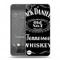 Дизайнерский пластиковый чехол для HTC Desire 530 Jack Daniels