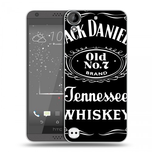 Дизайнерский пластиковый чехол для HTC Desire 530 Jack Daniels