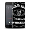 Дизайнерский пластиковый чехол для HTC Desire 825 Jack Daniels