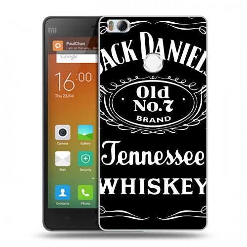 Дизайнерский пластиковый чехол для Xiaomi Mi4S Jack Daniels