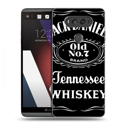 Дизайнерский пластиковый чехол для LG V20 Jack Daniels