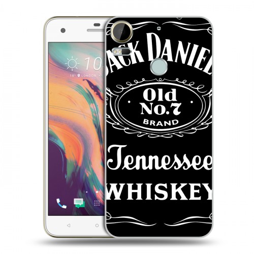Дизайнерский пластиковый чехол для HTC Desire 10 Pro Jack Daniels