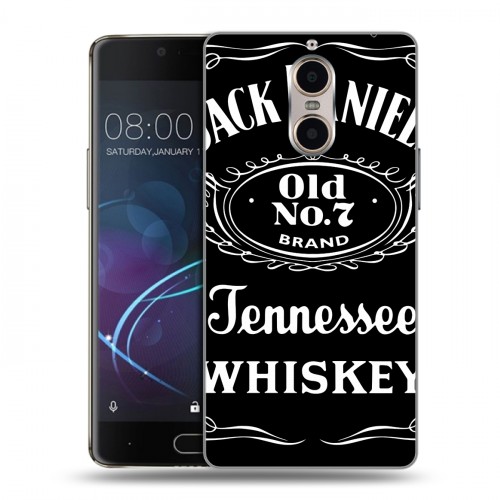 Дизайнерский силиконовый чехол для Doogee Shoot 1 Jack Daniels