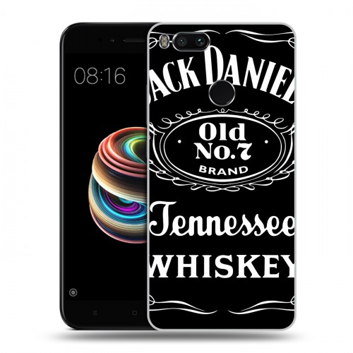 Дизайнерский силиконовый чехол для Xiaomi Mi5X Jack Daniels