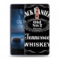 Дизайнерский пластиковый чехол для Nokia 8 Jack Daniels