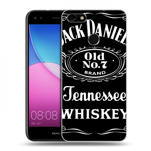 Дизайнерский пластиковый чехол для Huawei Nova Lite (2017) Jack Daniels