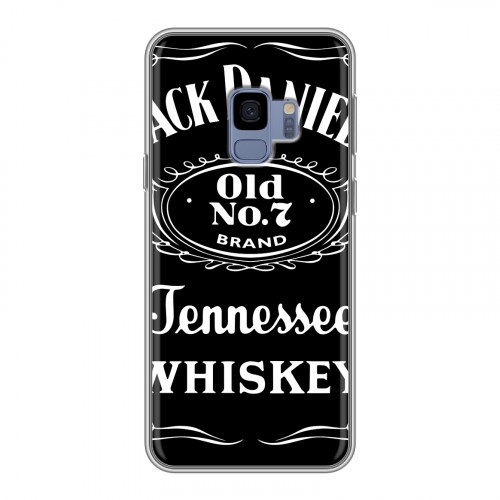 Дизайнерский пластиковый чехол для Samsung Galaxy S9 Jack Daniels