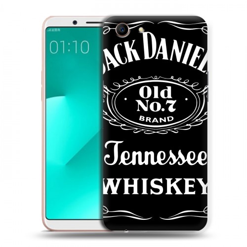 Дизайнерский пластиковый чехол для OPPO A83 Jack Daniels