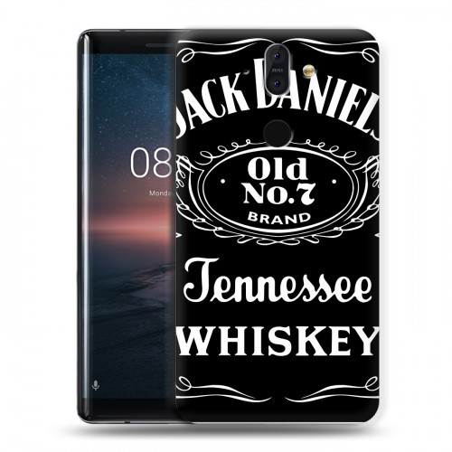 Дизайнерский пластиковый чехол для Nokia 8 Sirocco Jack Daniels