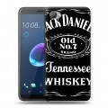 Дизайнерский пластиковый чехол для HTC Desire 12 Jack Daniels