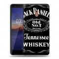 Дизайнерский силиконовый чехол для Nokia 2.1 Jack Daniels