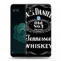 Дизайнерский силиконовый чехол для Xiaomi Mi A2 Jack Daniels