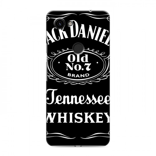 Дизайнерский пластиковый чехол для Google Pixel 3a Jack Daniels