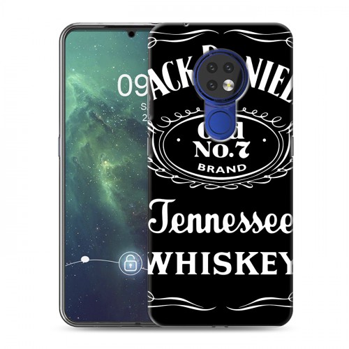 Дизайнерский силиконовый чехол для Nokia 6.2 Jack Daniels