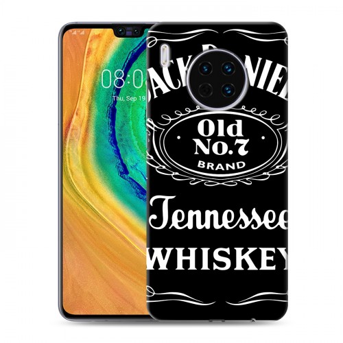 Дизайнерский пластиковый чехол для Huawei Mate 30 Jack Daniels