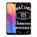 Дизайнерский силиконовый с усиленными углами чехол для Xiaomi RedMi 8A Jack Daniels