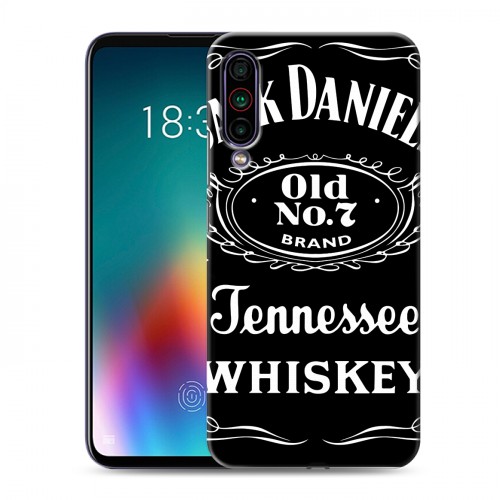 Дизайнерский силиконовый чехол для Meizu 16T Jack Daniels