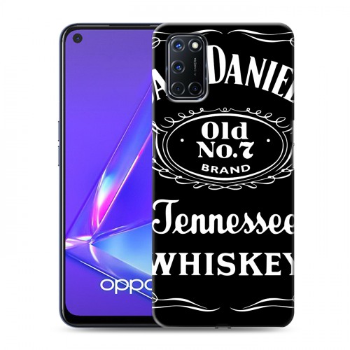 Дизайнерский пластиковый чехол для OPPO A52 Jack Daniels