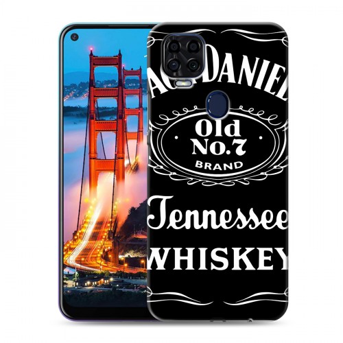 Дизайнерский пластиковый чехол для ZTE Blade V2020 Jack Daniels