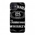 Дизайнерский силиконовый чехол для Iphone 12 Jack Daniels