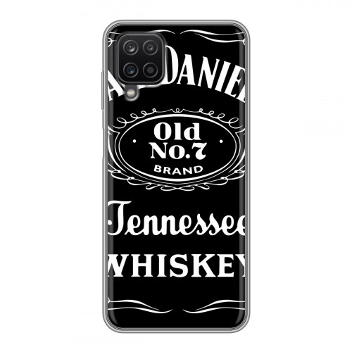 Дизайнерский силиконовый чехол для Samsung Galaxy A12 Jack Daniels