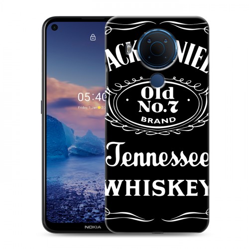 Дизайнерский силиконовый чехол для Nokia 5.4 Jack Daniels