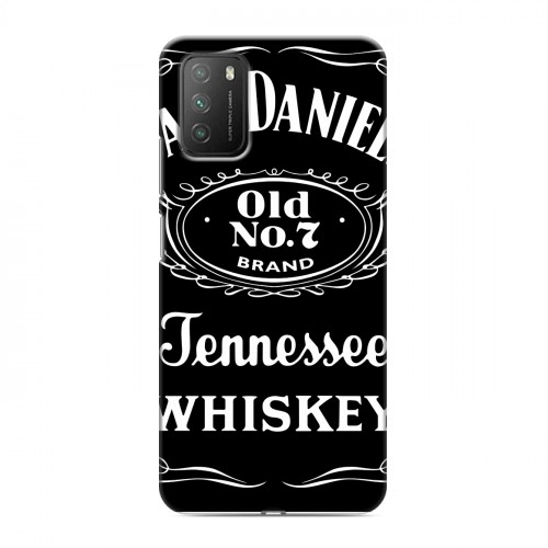 Дизайнерский пластиковый чехол для Xiaomi Poco M3 Jack Daniels