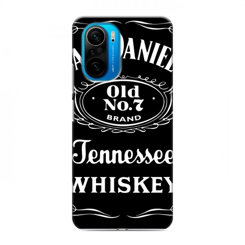 Дизайнерский силиконовый чехол для Xiaomi Poco F3 Jack Daniels