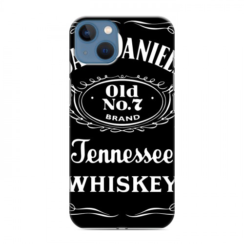 Дизайнерский силиконовый чехол для Iphone 13 Jack Daniels