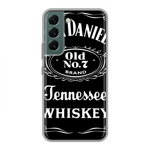 Дизайнерский силиконовый чехол для Samsung Galaxy S22 Jack Daniels