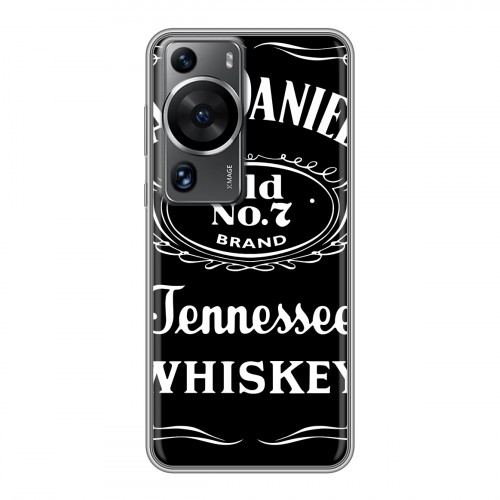 Дизайнерский силиконовый чехол для Huawei P60 Jack Daniels