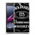 Дизайнерский пластиковый чехол для Sony Xperia Z Ultra  Jack Daniels