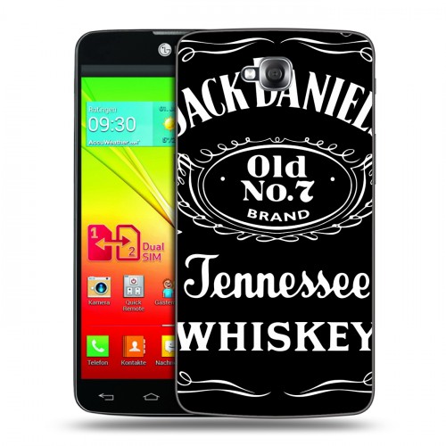 Дизайнерский силиконовый чехол для LG G Pro Lite Dual Jack Daniels
