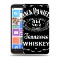 Дизайнерский пластиковый чехол для Nokia Lumia 1320 Jack Daniels