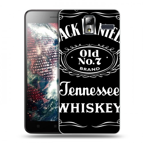 Дизайнерский силиконовый чехол для Lenovo S580 Ideaphone Jack Daniels