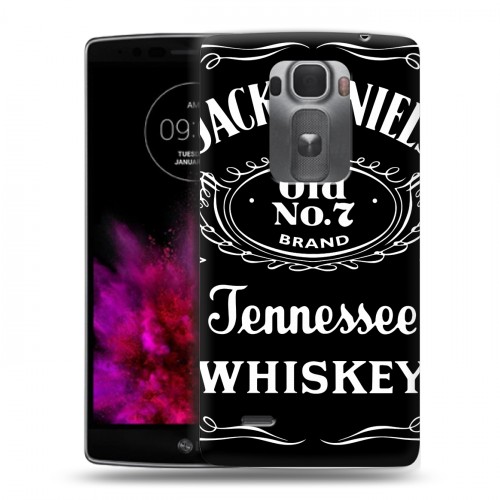 Дизайнерский пластиковый чехол для LG G Flex 2 Jack Daniels