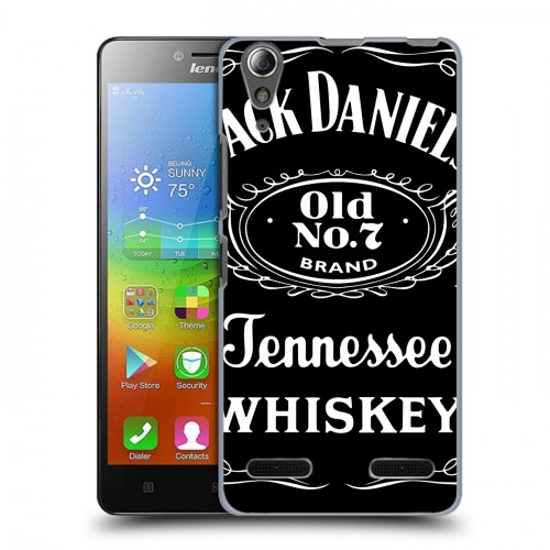 Дизайнерский пластиковый чехол для Lenovo A6000 Jack Daniels