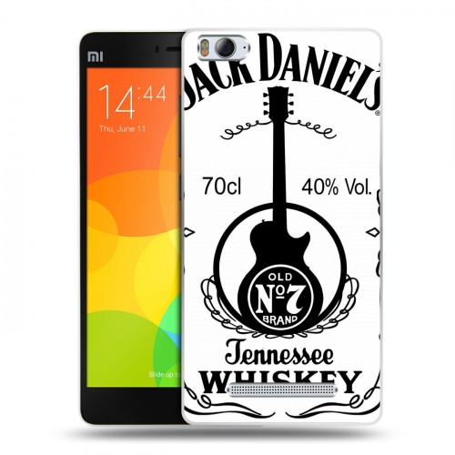 Дизайнерский пластиковый чехол для Xiaomi Mi4i Jack Daniels