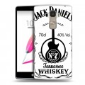 Дизайнерский пластиковый чехол для LG G4 Stylus Jack Daniels