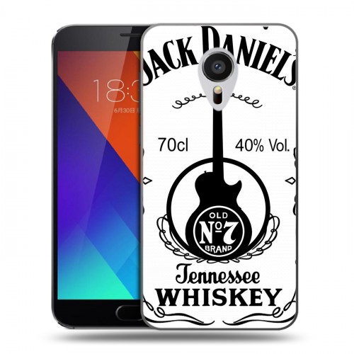 Дизайнерский пластиковый чехол для Meizu MX5 Jack Daniels