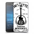 Дизайнерский пластиковый чехол для Microsoft Lumia 950 Jack Daniels