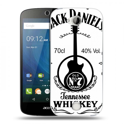 Дизайнерский силиконовый чехол для Acer Liquid Z530 Jack Daniels